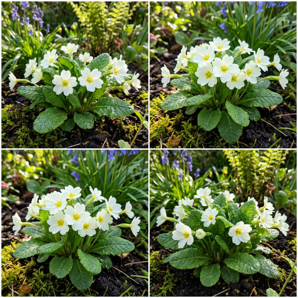 White Primrose Flower Seeds - Essential Planting Supplies