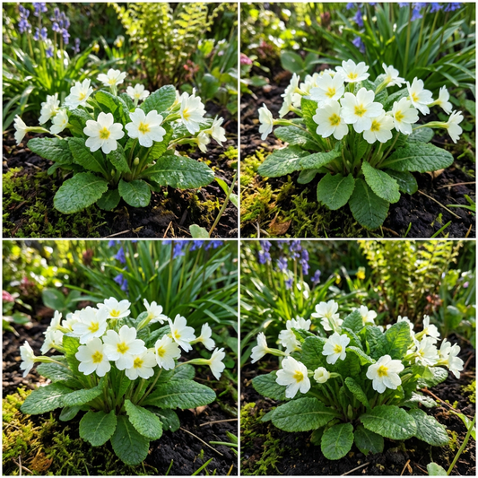 White Primrose Flower Seeds - Essential Planting Supplies