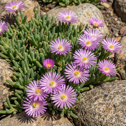 Lavender Delosperma Flower Seeds Kit  Grow Stunning Succulent Flowers