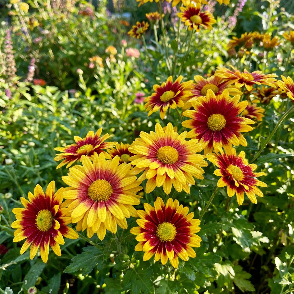 Chrysanthemen-Samen zum Pflanzen – Leuchtend gelbe Blüten für Gartenbau und Landschaftsgestaltung