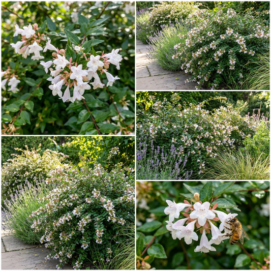 White Abelia Flower Seeds for Easy Planting