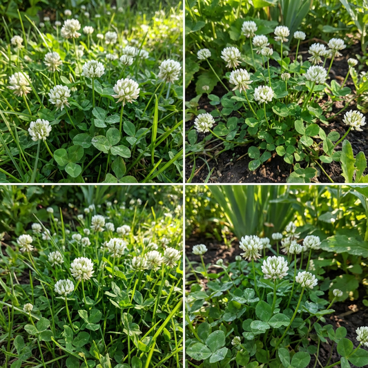 Dutch Clover White Flowering Seeds For Planting and Growing
