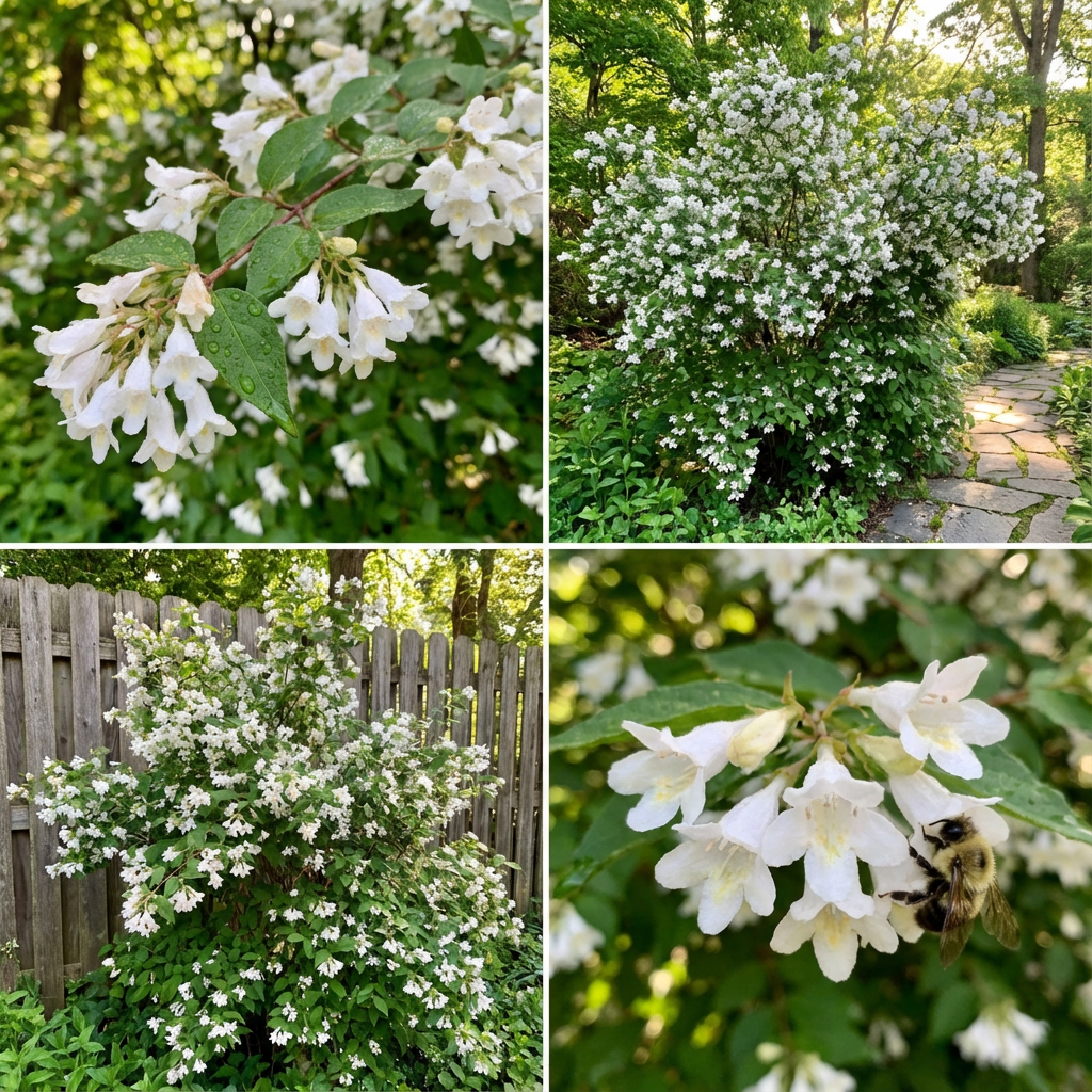 White Kolkwitzia Flowering Seeds for Planting blooms in Gardening good Experience