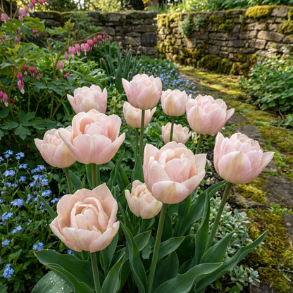 Pale Pink Tulip Flower Seeds for Royal collection in your Back yard Gardening
