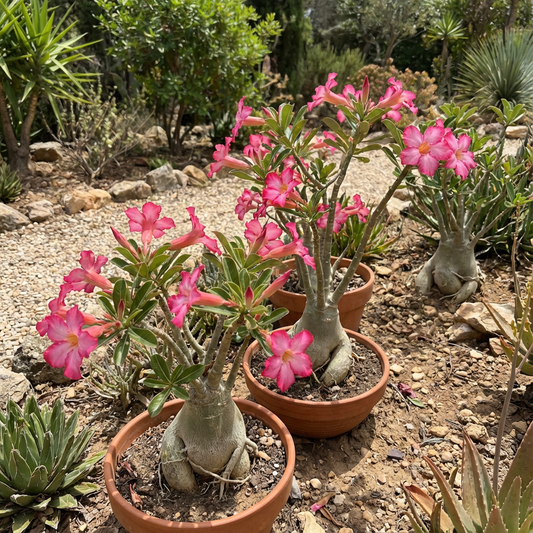 Adenium Obessum Pink Flowering, Seeds & Planting for Vibrant Blooms