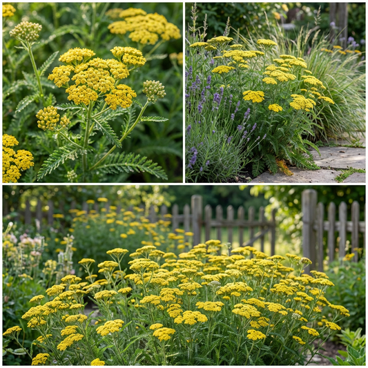 Yellow Achillea  Flowering Plant Seeds and decorative shrub