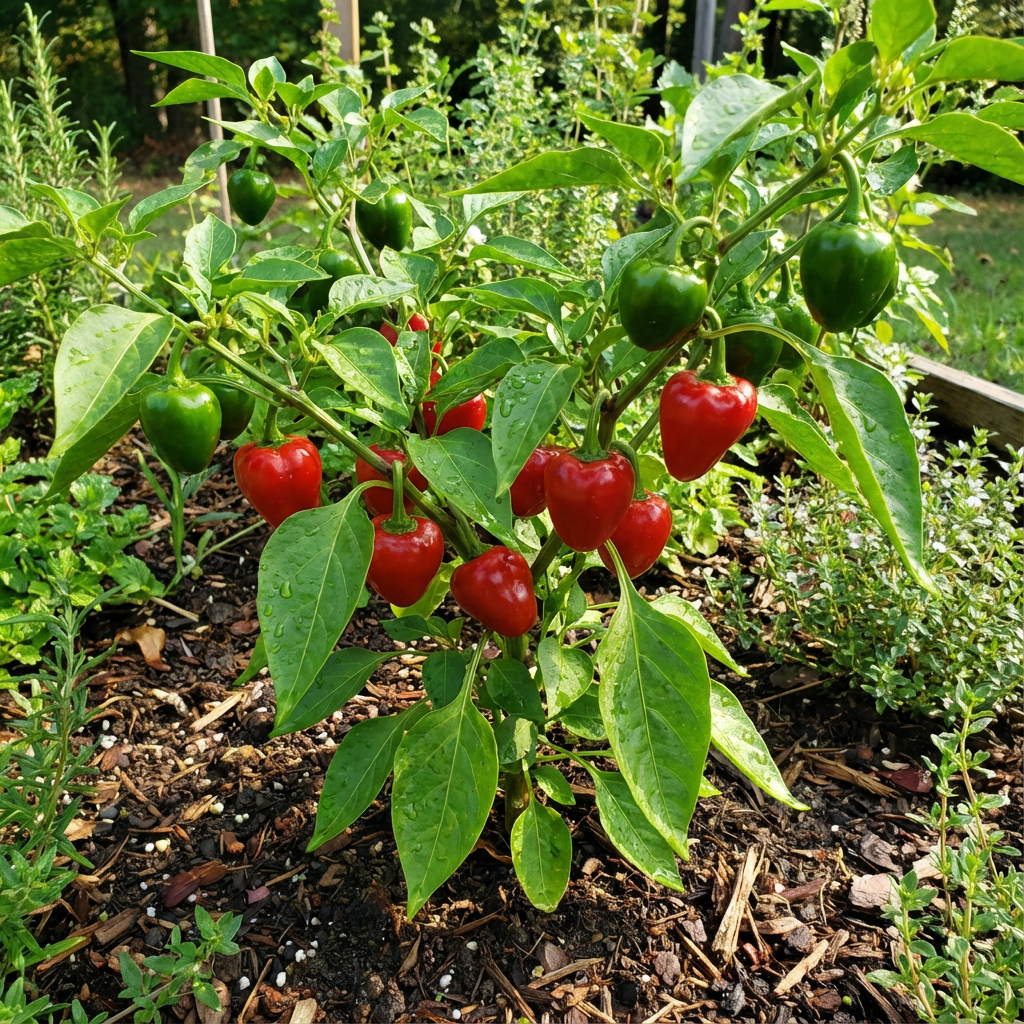Pimento Capsicum annuum Seeds for Planting in Kitchen Garden and Vegetable Patch