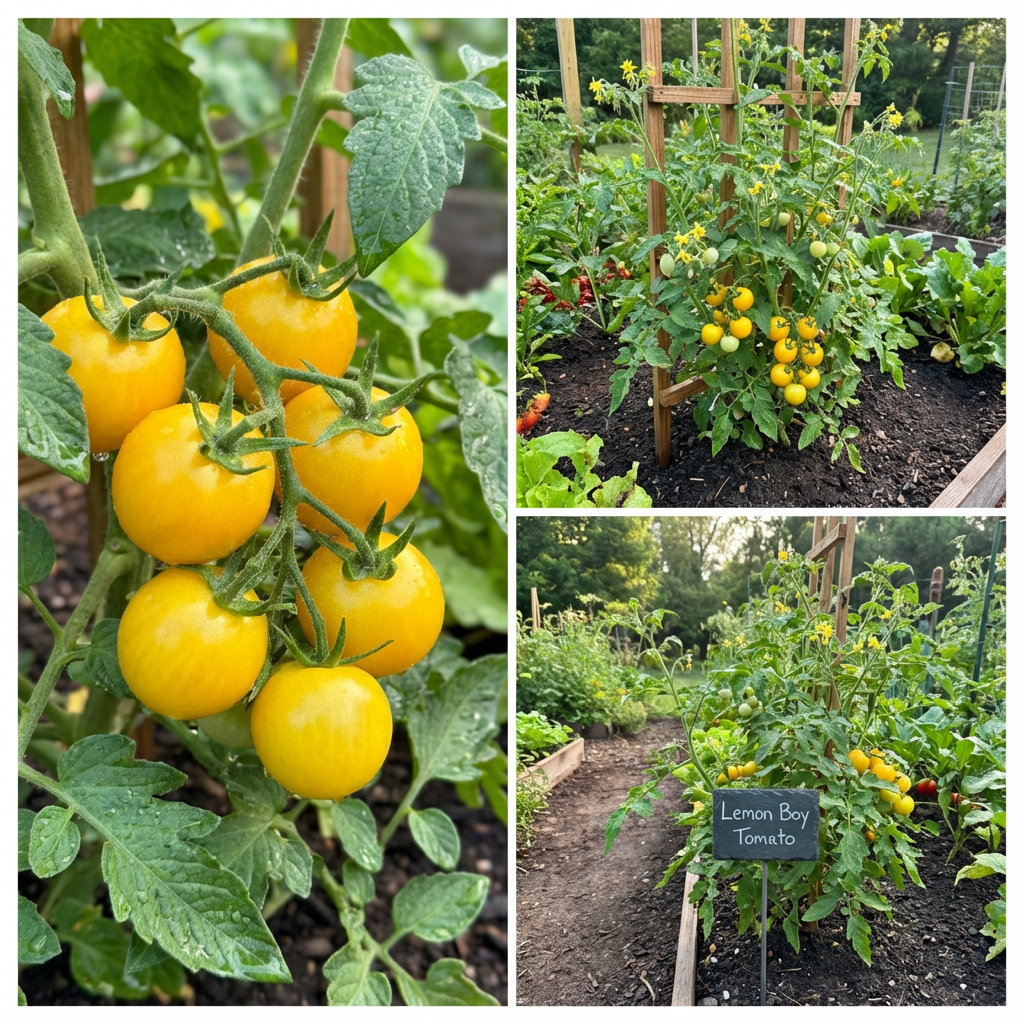 Lemon Boy Tomato Seeds for Planting Solanum Lycopersicum vegetable patch urban garden