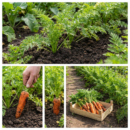 Carrot Seeds for Planting Daucus Carota vegetable patch raised bed