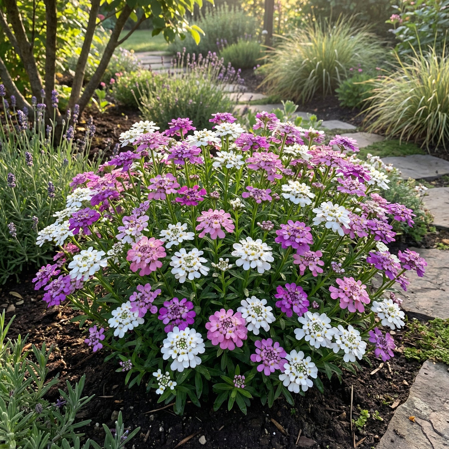Mix Candytuft Flower Seeds for Planting - Colorful Annual Blooms for Vibrant Gardens