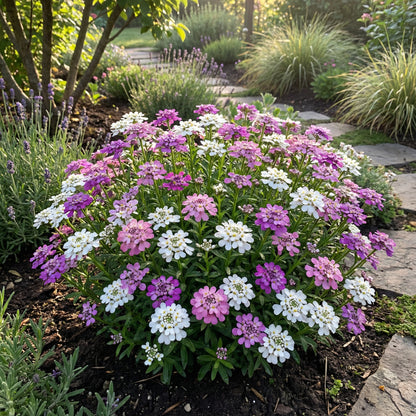 Mix Candytuft Flower Seeds for Planting - Colorful Annual Blooms for Vibrant Gardens
