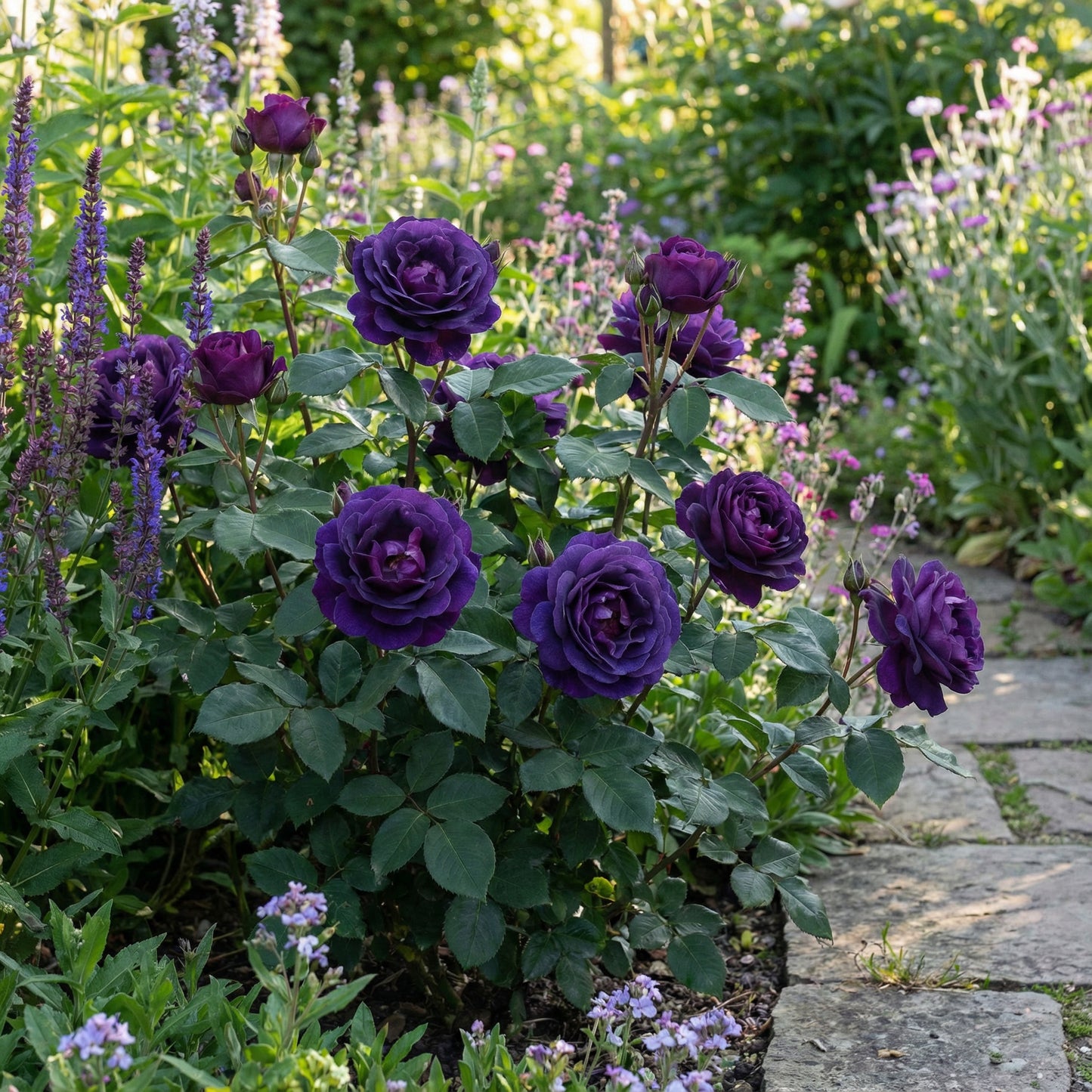 Blue Midnight Rose Seeds for Planting