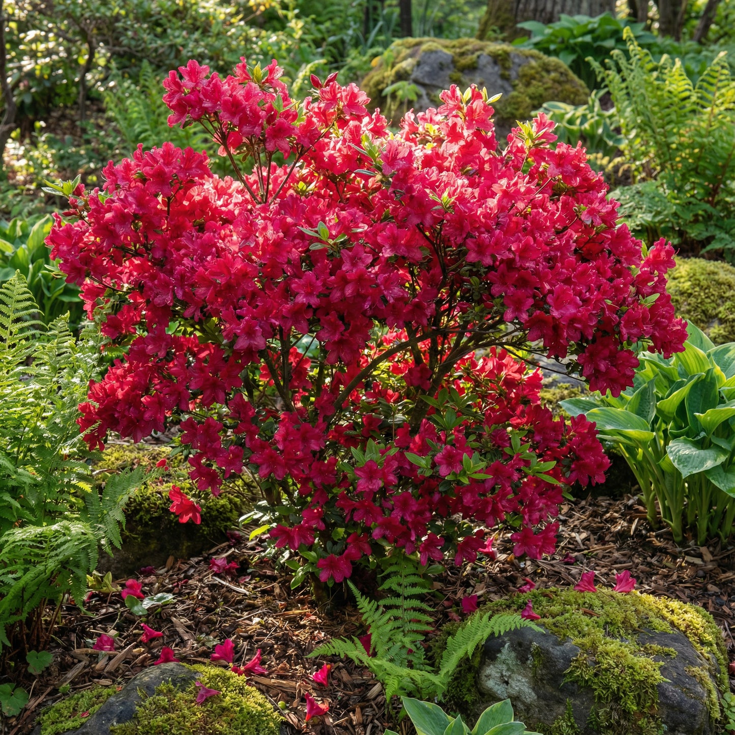 Planting Seeds - Vibrant Crimson Blooms for Your Garden