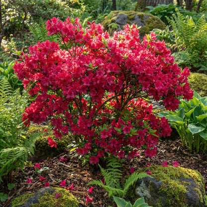 Planting Seeds - Vibrant Crimson Blooms for Your Garden