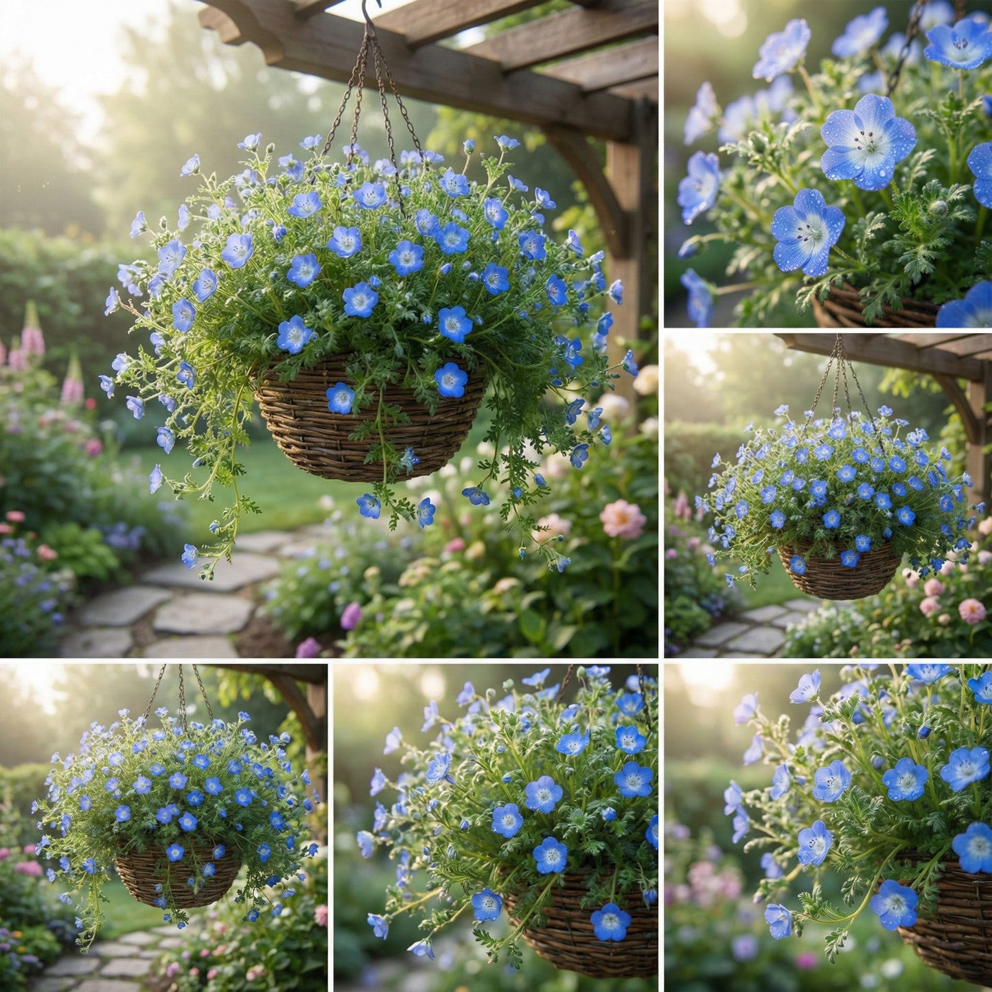 Hanging Blue Micrantha Seeds - Ideal for Planting