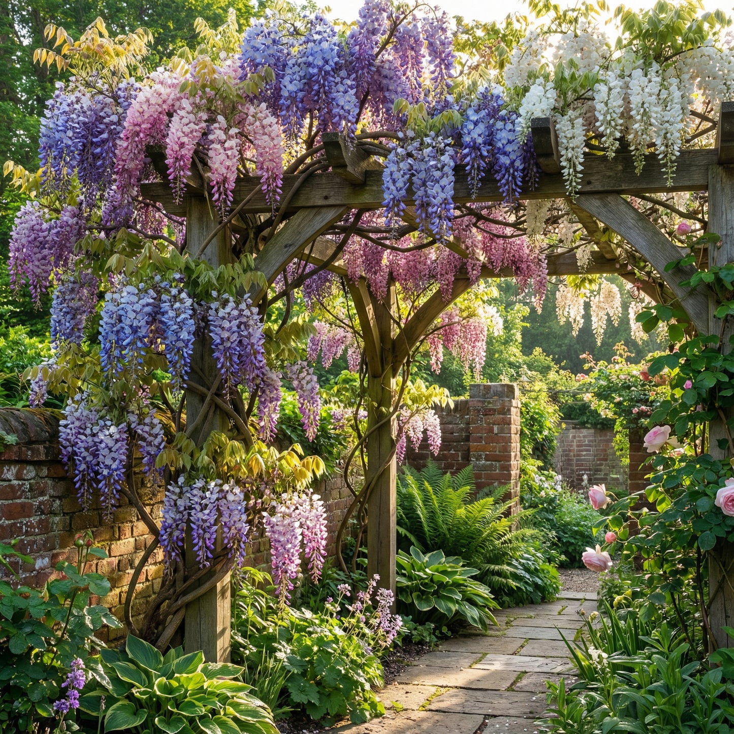 Mixed Wisteria Flower Seeds for Planting | Beautiful Cascading Blooms for Your Garden