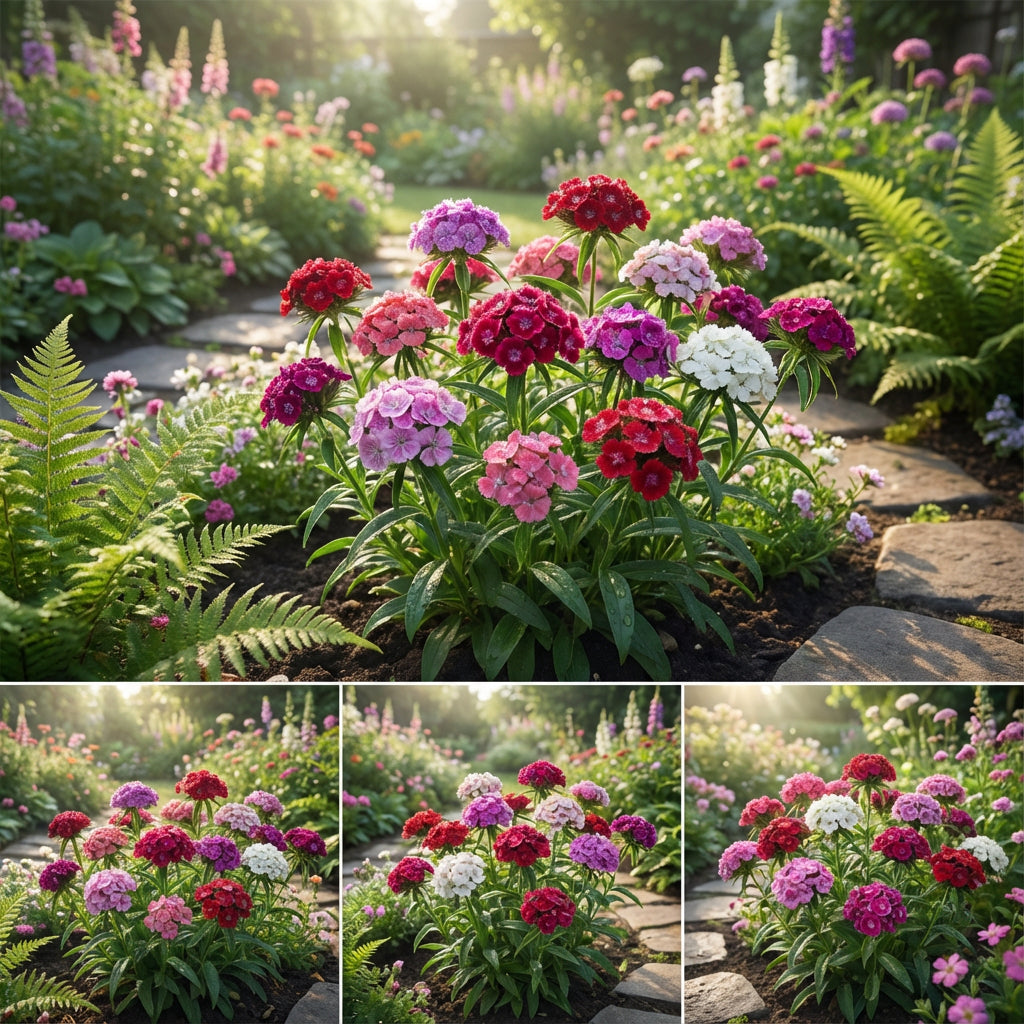 Mixed Barbatus Flower Seeds for Vibrant Planting