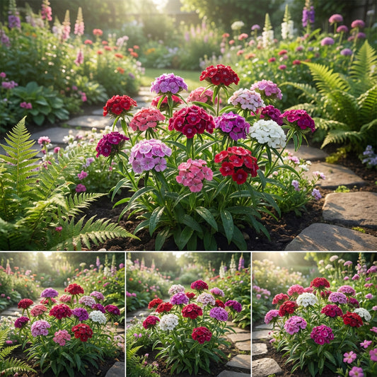 Mixed Barbatus Flower Seeds for Vibrant Planting