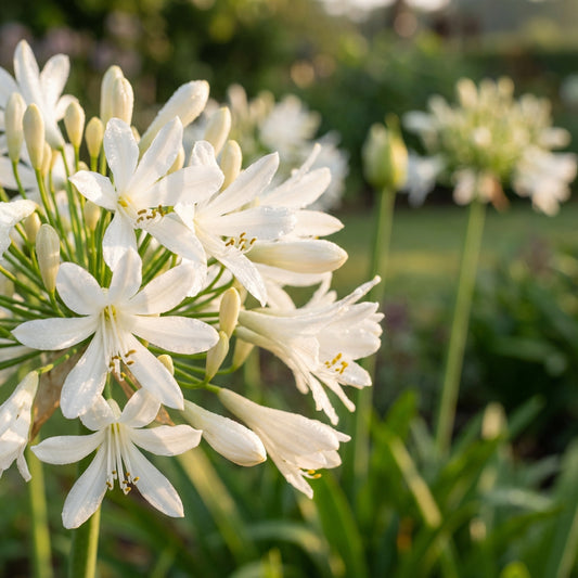 White Agapanthus Flower Seeds for Planting - Stunning Perennial Blooms