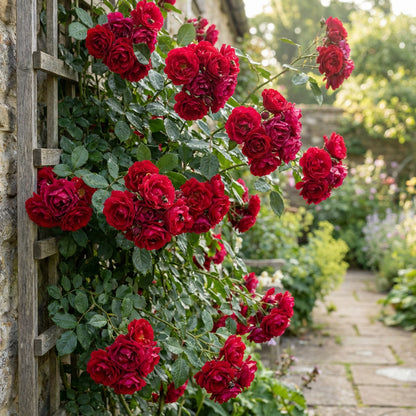 Red Climbing Flower Seeds for Planting - Vibrant Blooms for Your Garden