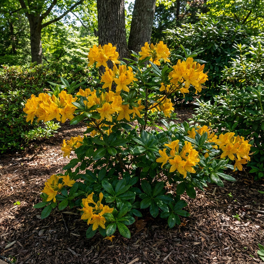 Dark Yellow Azalea Flower Seeds for Planting