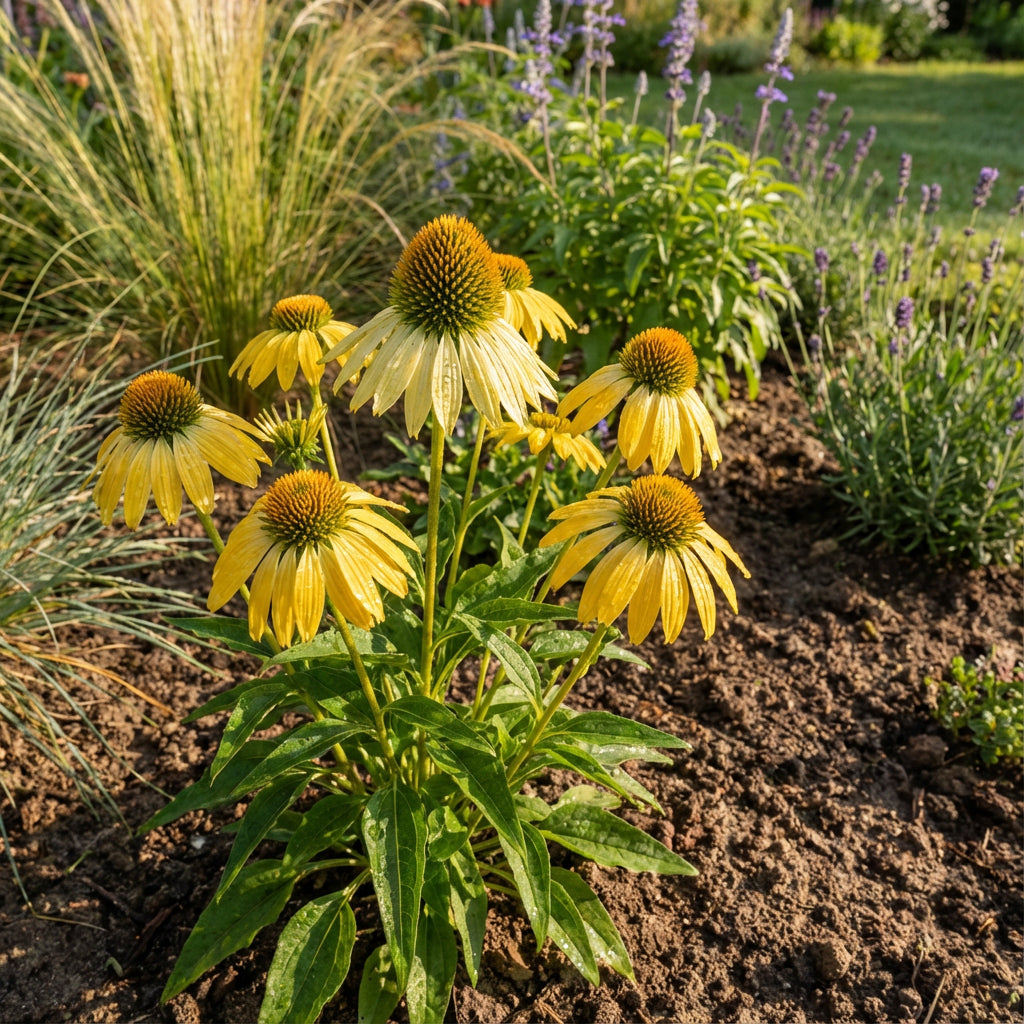 Echinacea Yellow Flower Seeds Planting Pack for Vibrant Gardens