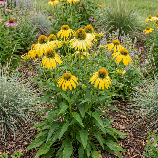Echinacea Yellow Flower Seeds Planting Pack for Vibrant Gardens