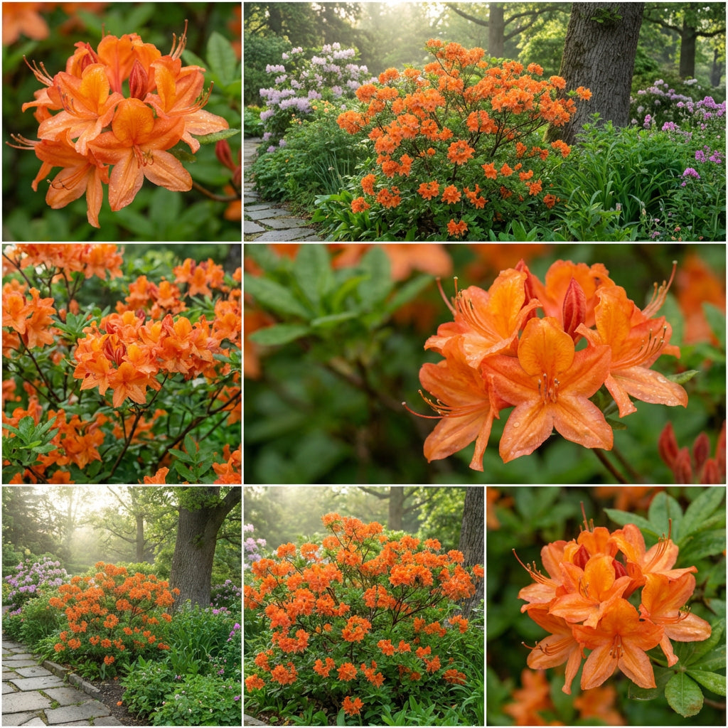 Orange Azalea Flower Seeds for Vibrant Planting