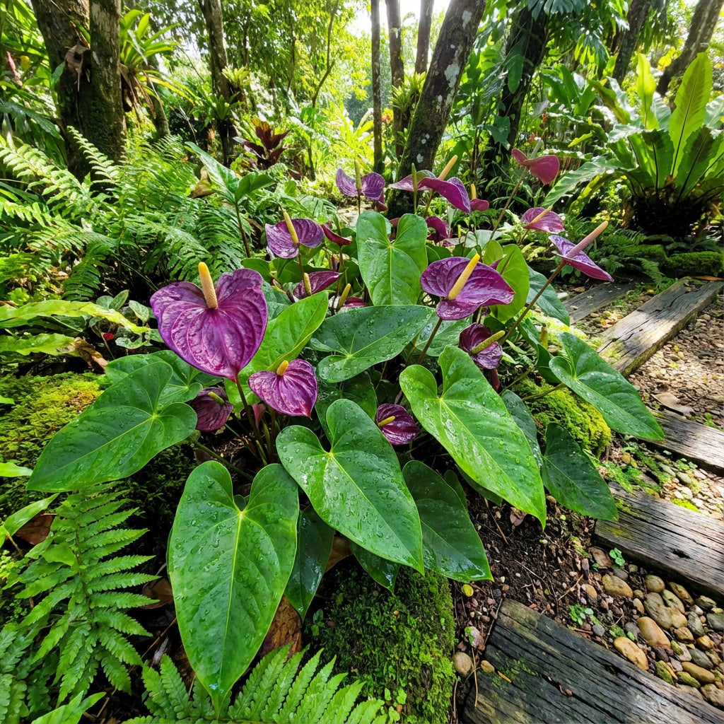 Anthurium Violet Flower Seeds for Unique Planting