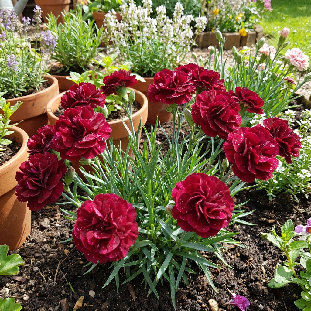 Premium Carnation Seeds for Planting - Dark Flower Variety