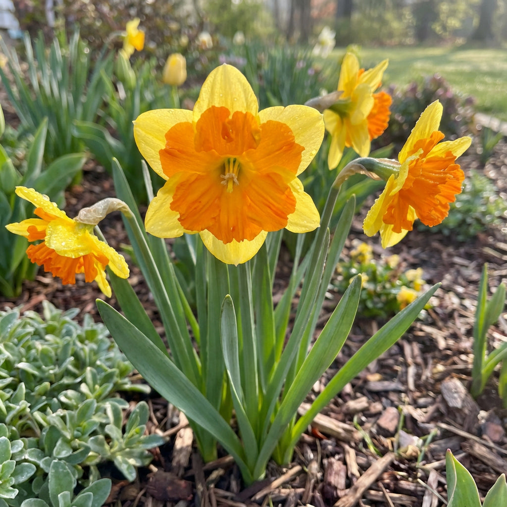 Daffodil Seeds for Planting - Orange & Yellow Perennial Flowers