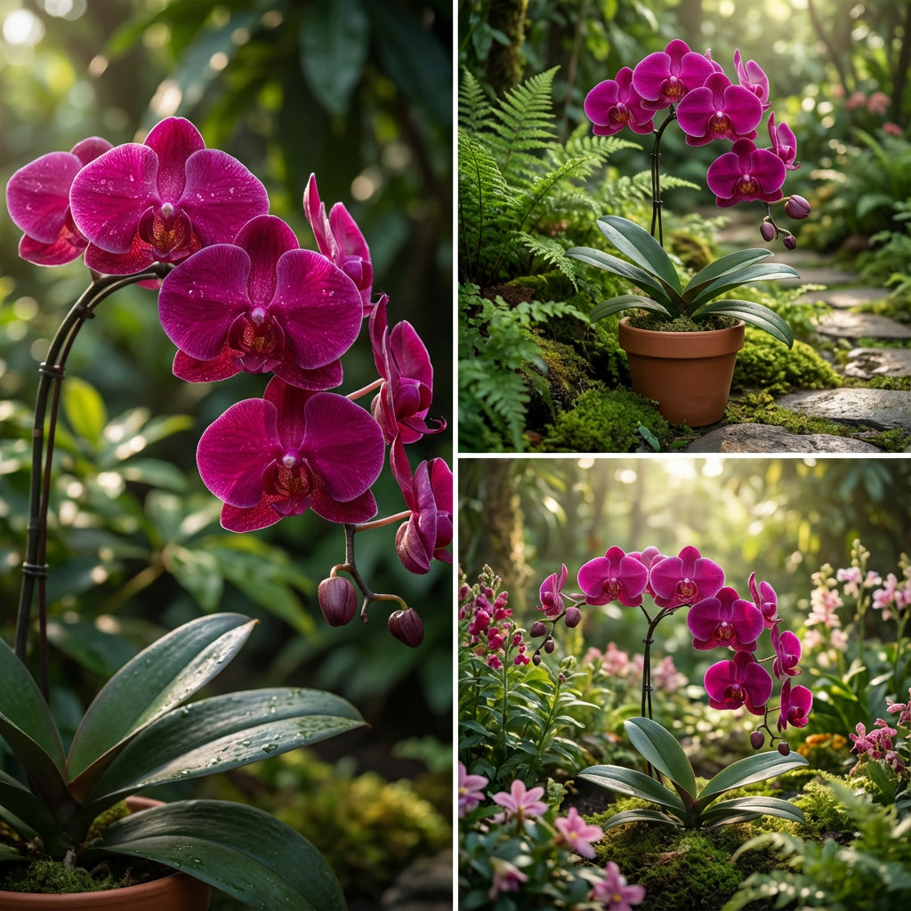 Dark Pink Phalaenopsis Orchid Seeds for Planting
