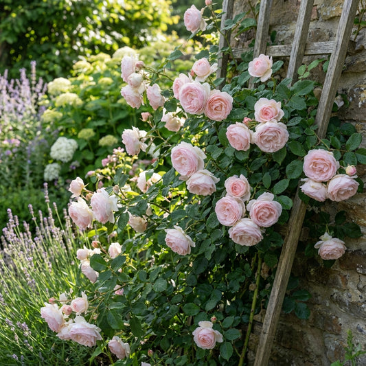 Light Pink Climbing Rose Seeds for Easy Planting