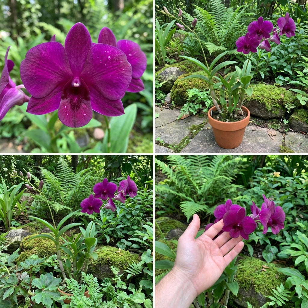 Violet Orchid Flower Seeds for Planting - Grow Stunning Orchids