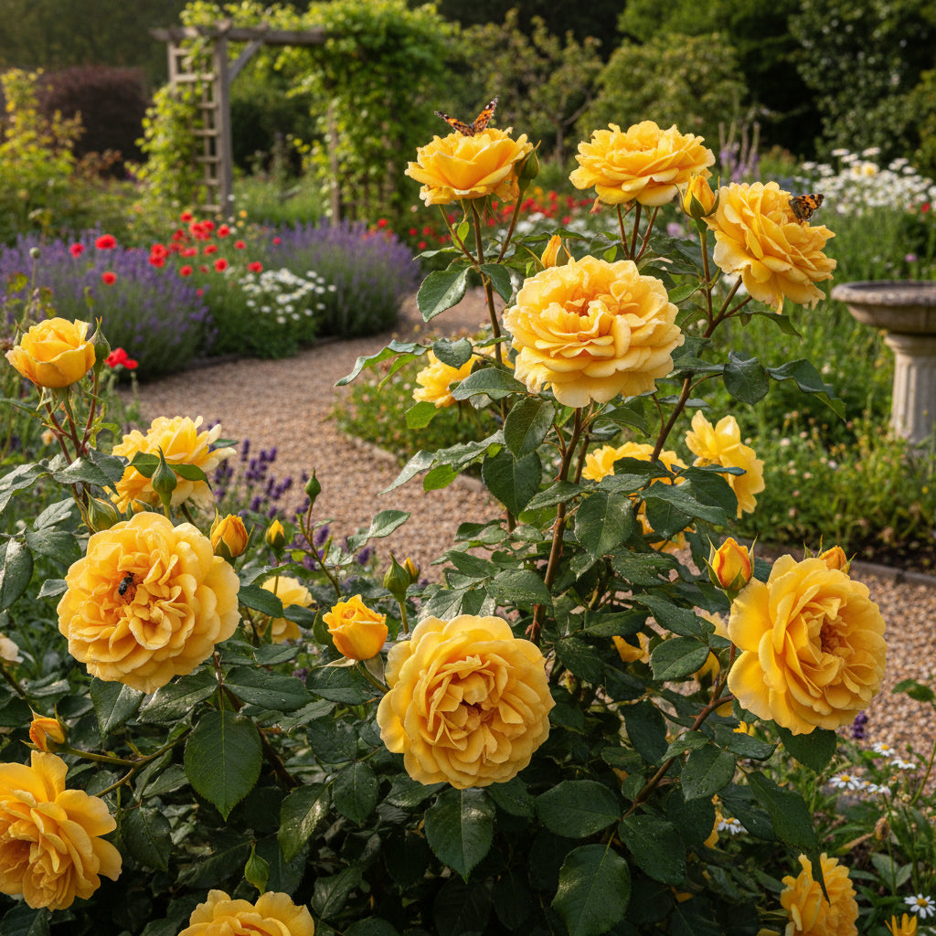 Yellow Rose Planting Seeds for Gorgeous Garden Displays