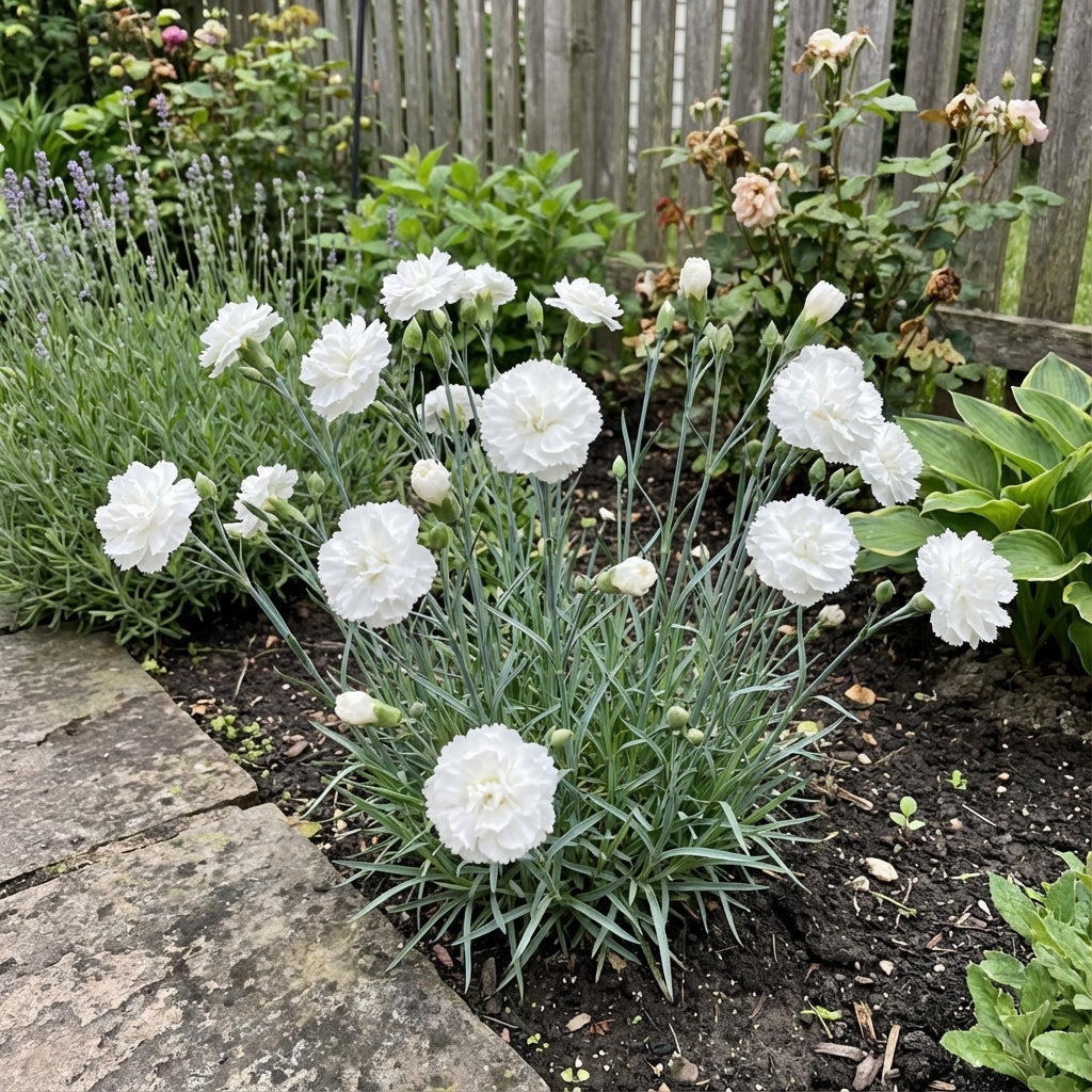 White Carnation Flower Seeds for Planting