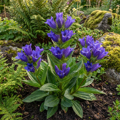 Violet Gentian Flower Seeds for Planting