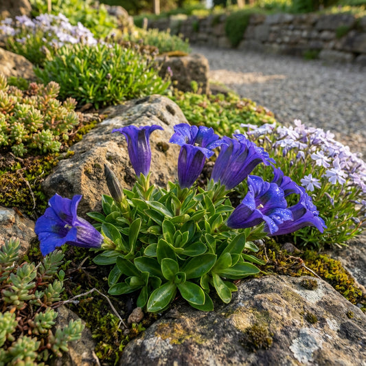 Violet Gentian Flower Seeds for Planting