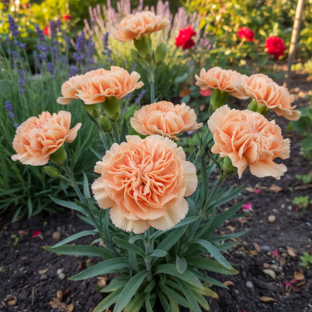 Light Orange Carnation Flower Seeds for Planting