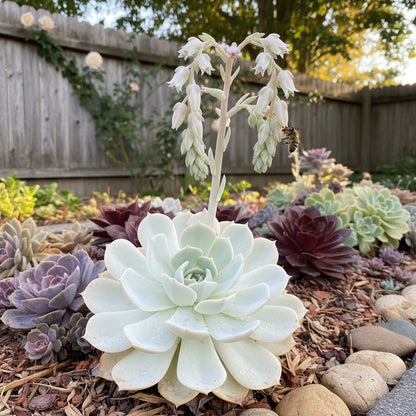 White Succulent Flower Seeds for Planting