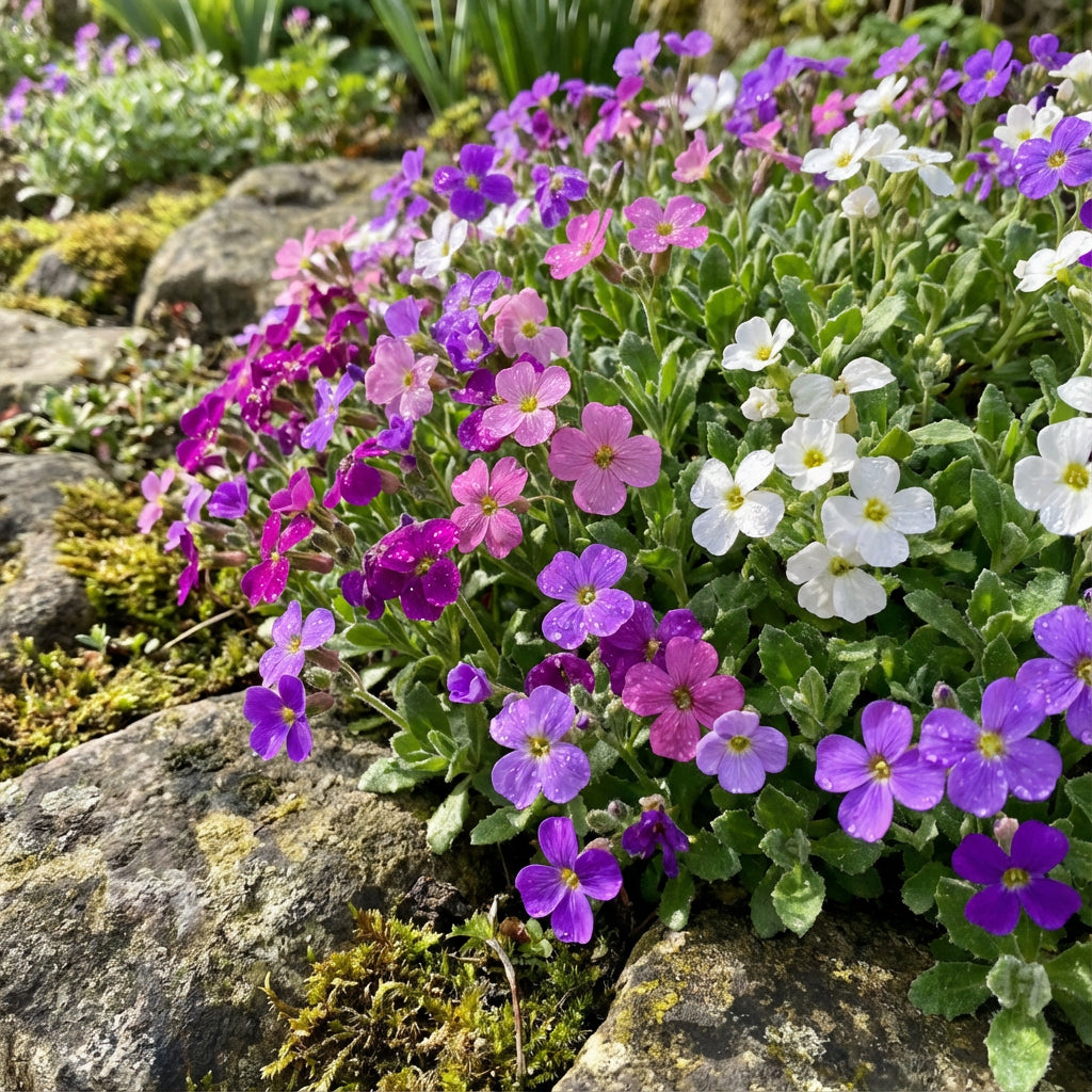 Plant Mixed Aubrieta Flower Seeds for a Vibrant and Colorful Garden