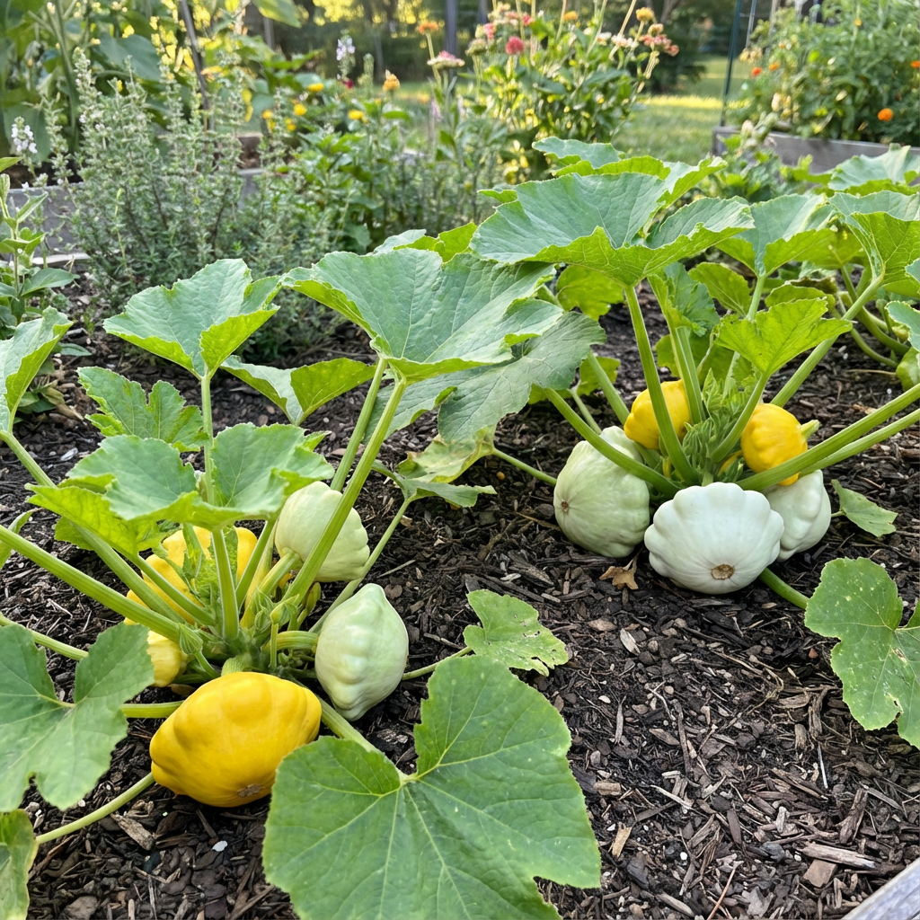 Mixed Patty Pan Vegetable Seeds for Planting