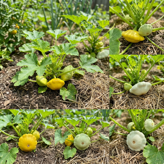 Mixed Patty Pan Vegetable Seeds for Planting