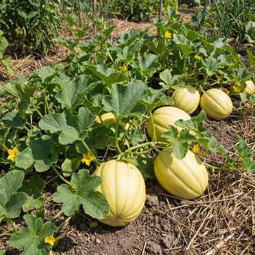 Yellow Sweet Melon Vegetable Seeds Planting