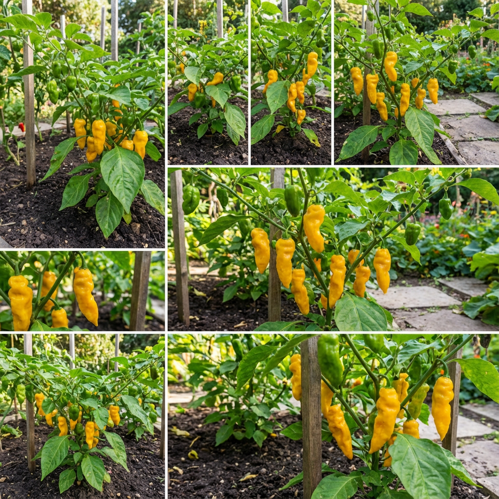 Yellow Jamaicano Vegetable Seeds Planting