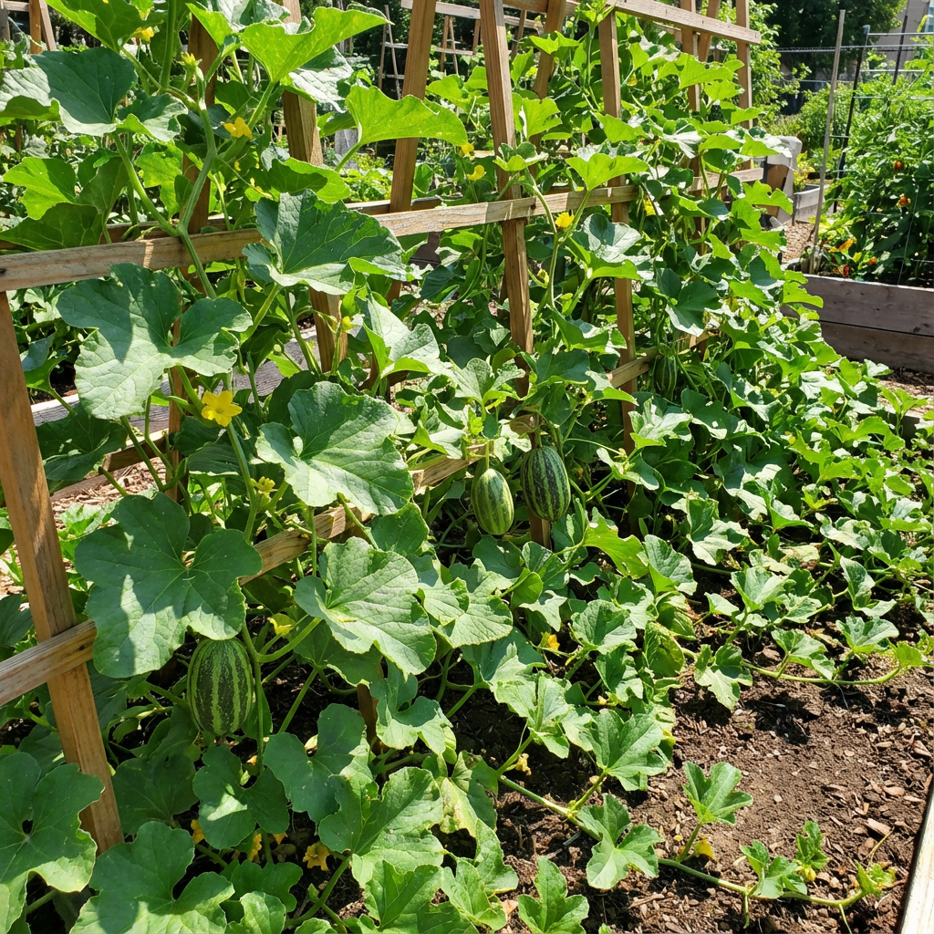 Vietnam Milk Melon Seeds for Bonsai Fruit and Vegetable Gardens