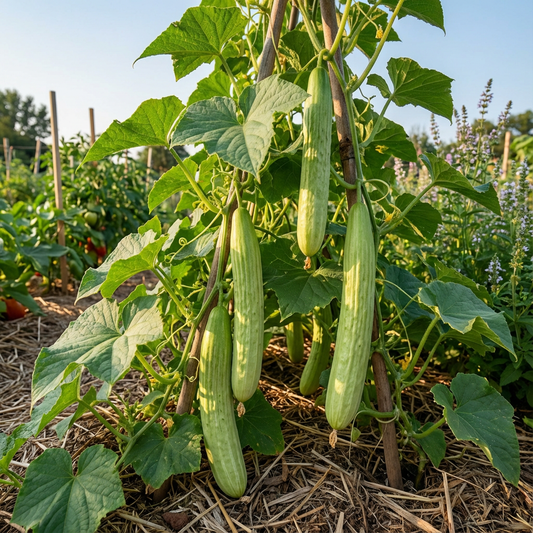 Armeno Yard Cucumber Long Seeds for Non-GMO Home Garden Vegetables