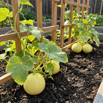 LEMON CUCUMBER Heirloom Seeds for Non-GMO Garden Vegetables