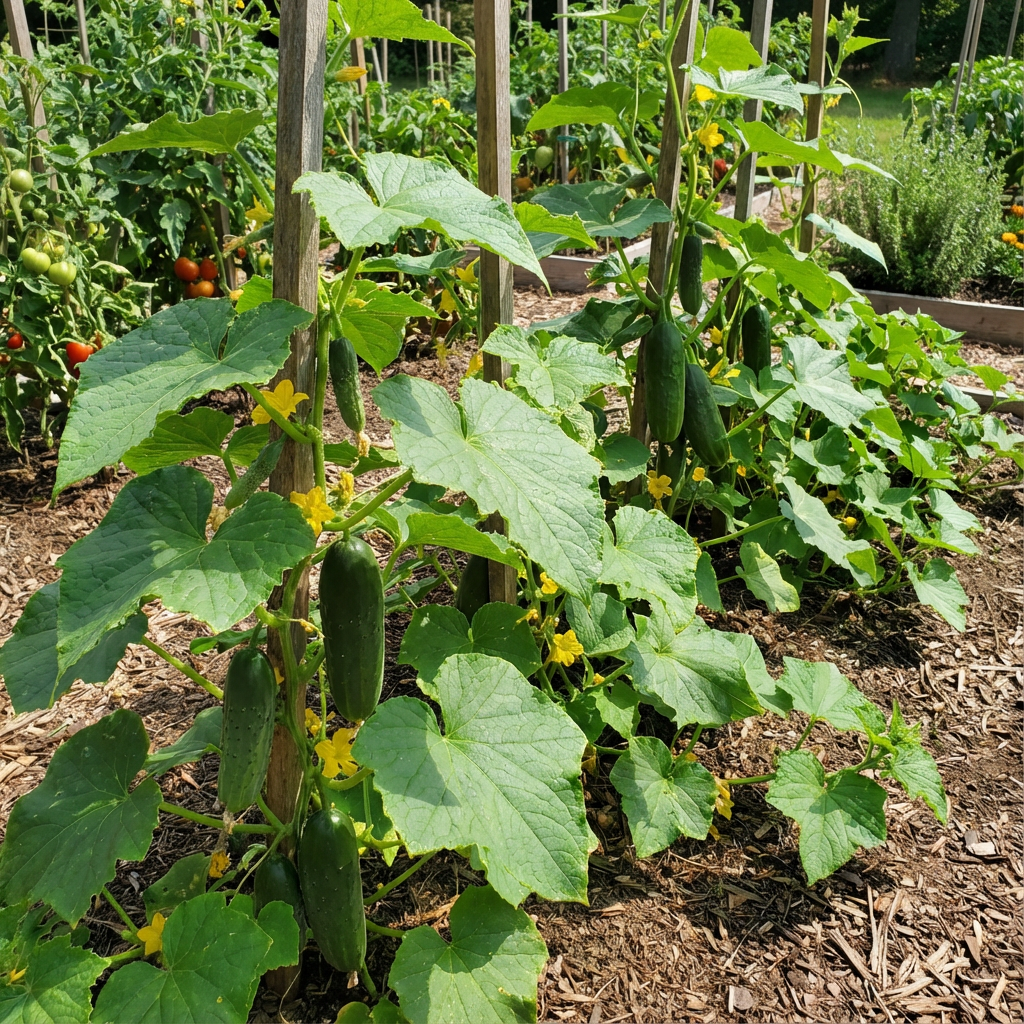 Everbearing Cucumber SMR58 Seeds for Continuous Harvesting in the Garden