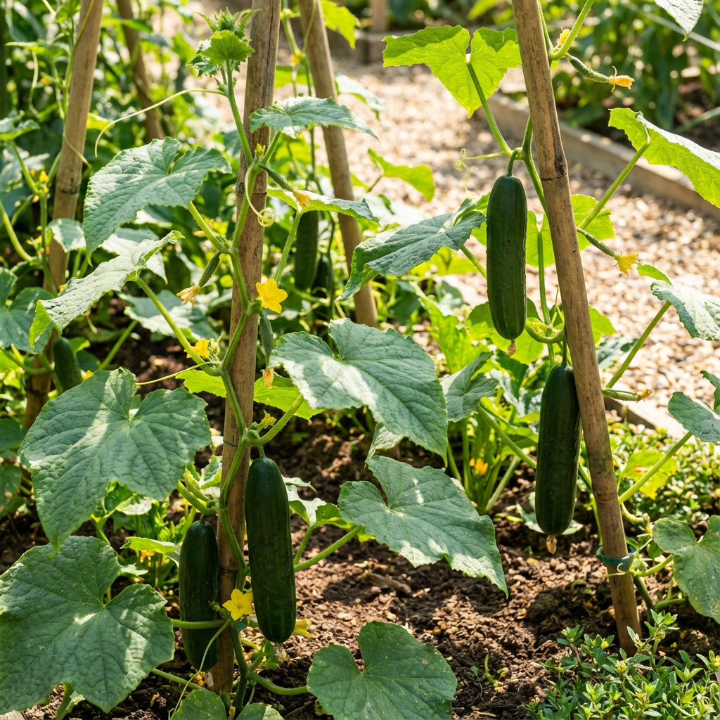 Early Fortune Cucumber Seeds for Quick-Growing, Sweet Cucumbers